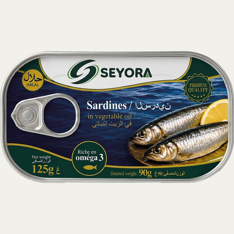 Sardalya, Bitkisel Yağda